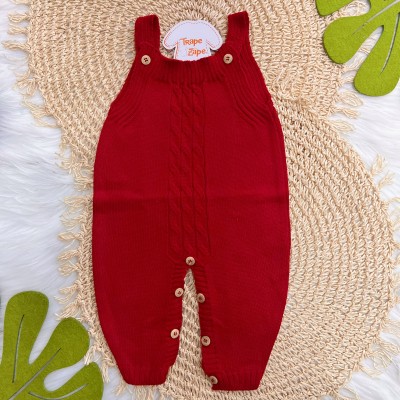  Kit Algodão Doce - Vermelho com Ursinho